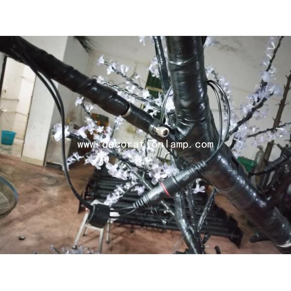 led trees outdoor