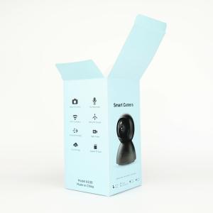 Customized Recyclable Folding Paper Box For Home Security Camera Packaging Box