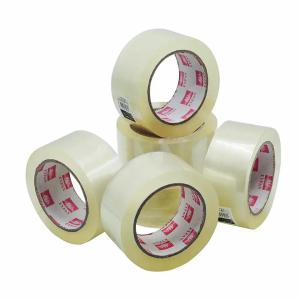Clear 45mic 48mm 100y BOPP Adhesive Packing Tape For Carton Sealing Usage