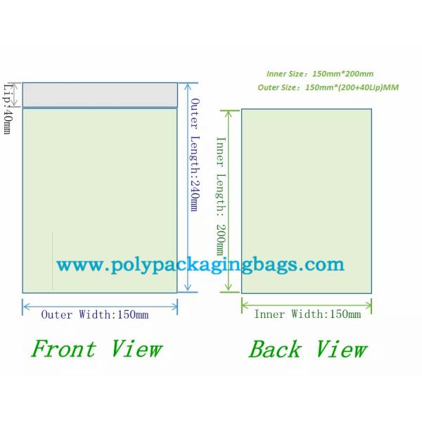 Alloween Or Pumpkin Self - Adhesive Poly Courier Bag