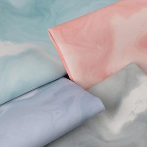 1.0mm Digital Printing Marble PVC Faux Leather Brushed Bottom for Handbag