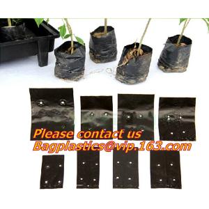 1,2,3,5Gallon White Color Plastic Planter Nursery Bags with Drainage For Grow