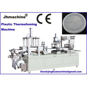 Wholesale Automatic Plastic Thermorforming Machine for coffee cup lid for sale/PP tranparent sheet from china suppliers