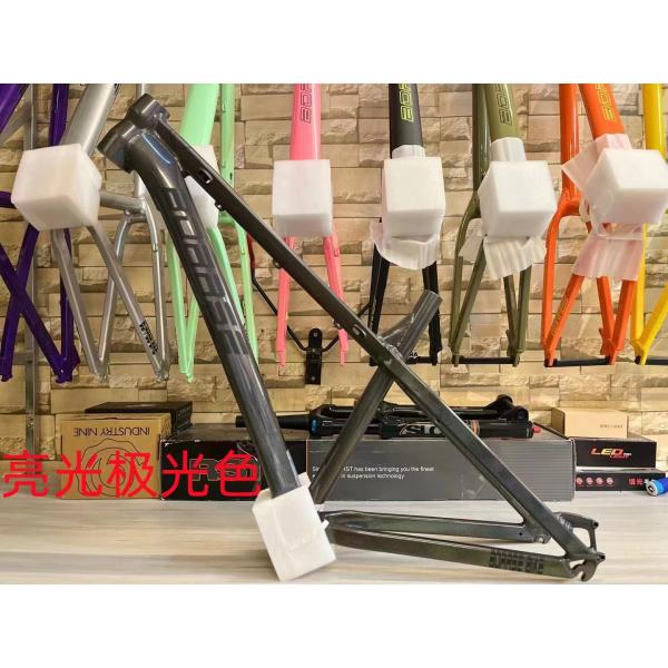 Bicycle Parts 26er/27.5er Aluminum 4x Dirt Jump Frame with Inner Cable Routing 17 Inch