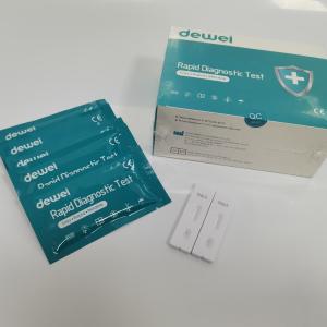 One Step Group A Strep A Rapid Test Kit Streptococci Antigen With Swab CE Early