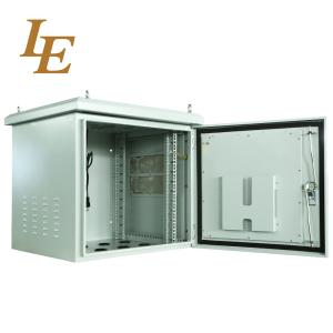 19 Inches White Outdoor Network Cabinet Weatherproof IP65 Dust and Water