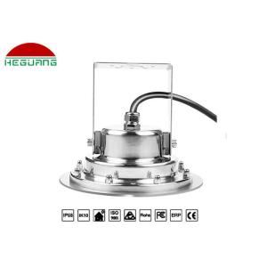 DMX512 Control 9 Watt Underwater Led Pond Lights , Color Changing Led Pool
