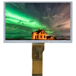 IPS 6.86 Inch 480*1280 High Brightness TFT Display MIPI LCD Display 4lane