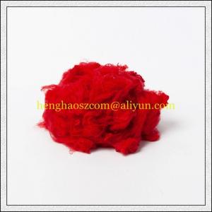 Recycled PSF Polyester Yarn Raw Material 76mm Good Crimp Shaping