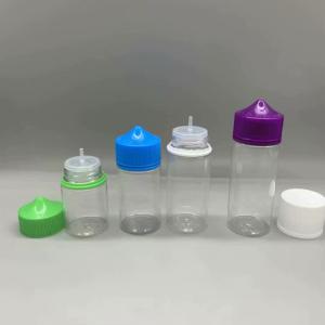 Chubby Gorilla Unicorn Drip Bottle , PET Plastic E Liquid Ejuice Dropper Bottle