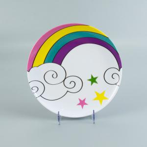 Kid Unicon Printed 12 Pcs 100% Melamine Dinnerware Set