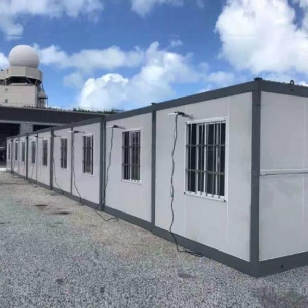 Portable Movable Prefab Cargo Container Homes Fast Assemble Stackable Folding
