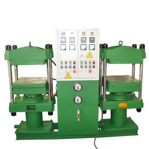 Automatic Grade Vertical Structure Electric Vulcanizing Press Customizable