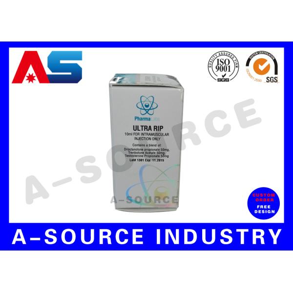 Laser Custom Small Glass Vials Printed Cardboard Boxes Order For Healthcare