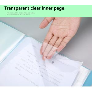 A4 Multi-layer Loose Leaf Student Test Paper File Folder for Office Stationery