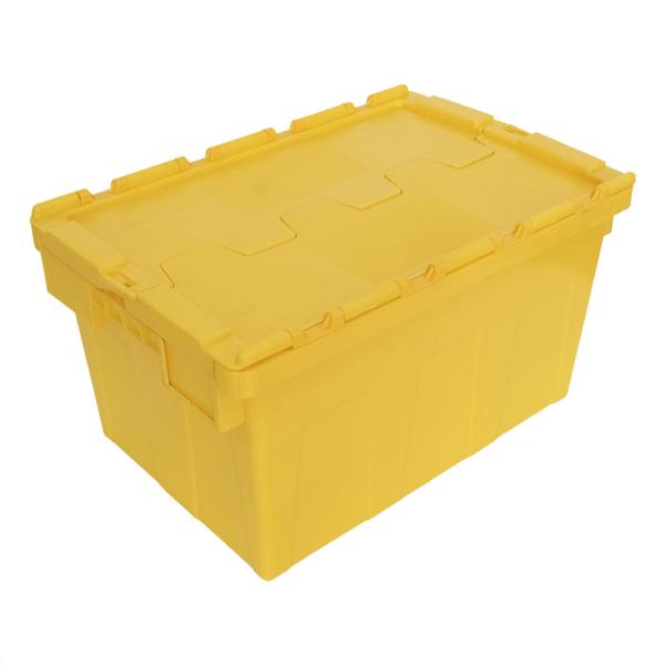 Customized Logo PP Material Nesting Plastic Box for Food Grade Warehouse