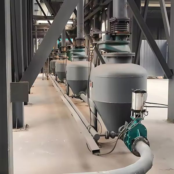 custom Industrial Powder Granule Storage Tank Pump Continuous Lifting Vacuum Pumping Pneumatic Feeder Conveyors Control System
