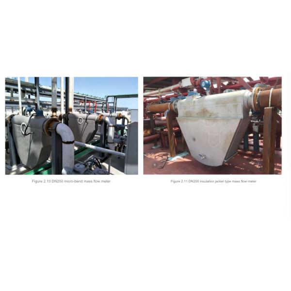 Coriolis Force Mass Flowmeter High Precision Measurement For Liquids And Gases