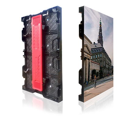 Quality Super HD P4.81 Rental LED Screen 3840Hz Refresh Frequency Led Ads Display IP65 WaterProof for sale