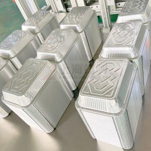 4 Cavities Automtaic Aluminium Food Container Machine Aluminum Foil Plate