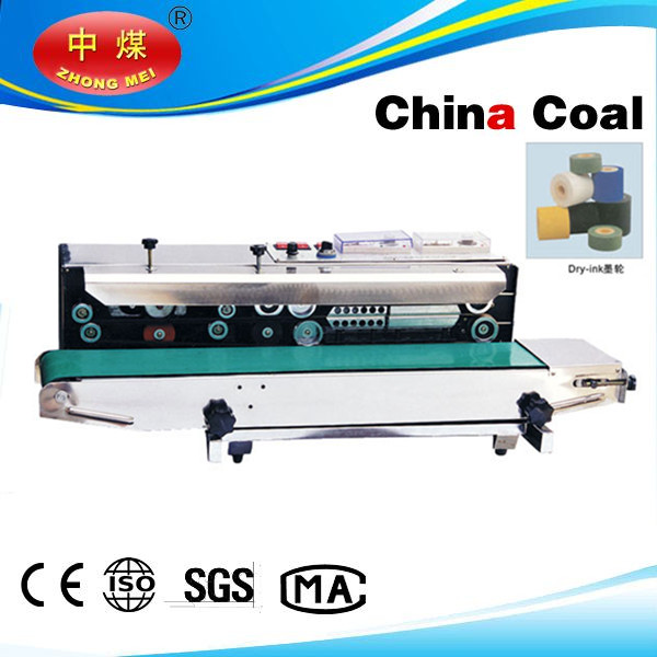 FRD-1000 New Condition continuous bag sealing machine and Electric Driven Type