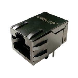 Wholesale LPJ2001CNL Magnetic RJ45 Jack , P36@P08-17D9-A Ethernet Connector 10Base from china suppliers