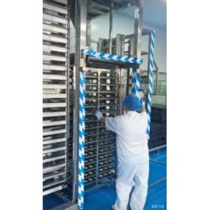 Tray Stacker Auto Trolley Loader , Ergonomic Auto Trolley Unloader