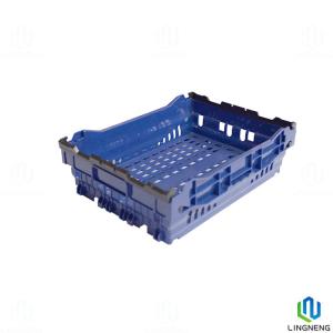 8L High quality euro stackable vented plastic mushroom tomato returnable