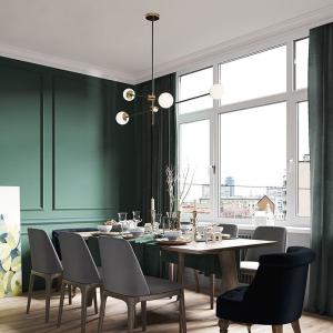 Magic Bean LED Chandelier American Simple Line Creative Personality Cosmet