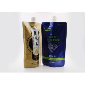 Custom Printed Nozzle Spout Liquid Spout Bags 70um - 200um Thickness
