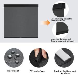 High-Quality Sunscreen Roller Blind Fabric from China – UV Protection & Shrink