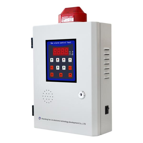 Carbon Monoxide Control Panel CO Concentration Monitoring Temperature And