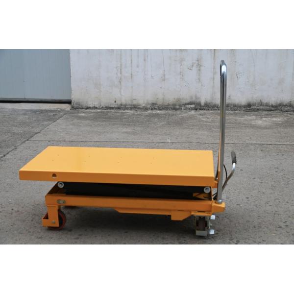 Portable Small Manual Platform Hand Hydraulic Scissor Lift Table 350kg, 500kg, 800kg