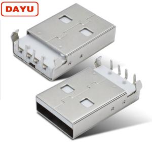 Wholesale DIP 90 Degree USB A Female Connector Type 2.0 Male For PCB &amp; Circuit Board from china suppliers