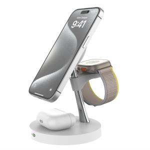 Wholesale 15W Fast Wireless Charging Station With Led Indicator And LED Night Light from china suppliers