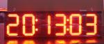 12 Inch Large LED Wall Clock with Big Digits and Digital Alarm Function Original