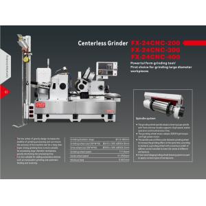 High Precision CNC Centreless Grinder  Super Strong Grinding Force Form Grinding For Hard Alloy FX-24CNC