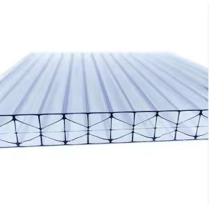 20mm 32mm Polycarbonate Roofing Sheets X Structure PC Policarbonato Sheet Multiwall