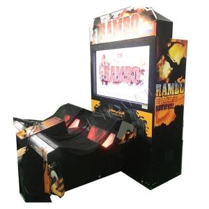Coin Operated Upright Video Game Machines , Gun Shooting Commercial Gaming