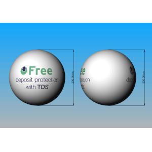 PVC Helium Sky Inflatable Advertising Balloon With Lighting And Branding