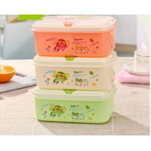 960ml Reusable Plastic Lunch Containers , Reusable Meal Prep Containers