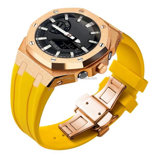 Upgrade Casioak G Shock GA2100 To A Luxury Timepiece With Stainless Steel Bezel