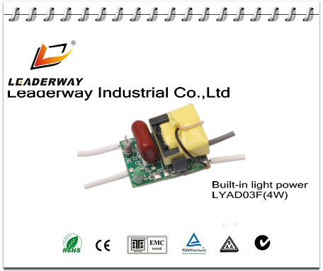 Quality high PF open frame LED power driver 4W for sale