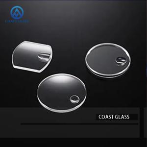 Sapphire Glass Lens With Single Dome Crystal Flat Round Square Optical Window