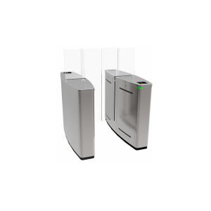 DC24V 0.2S SS304 Acrylic Retract Gate Barrier 30persons/min