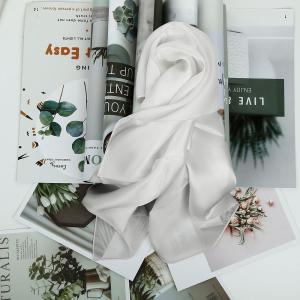 Spring Hairband Twill Mulberry Silk Scarf Custom Design