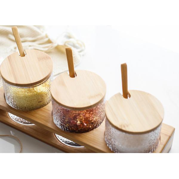 215ml Clear Wide Mouth Glass Canning Jars Cylindrical Shape OEM Service