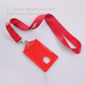 Wholesale Custom made printed nylon lanyard with heavy duty metal clasp from china suppliers
