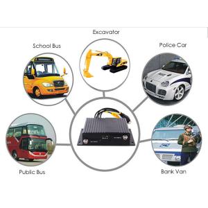 Double SD cards 1080P 4 Channel Mobile DVR Cameras Security System