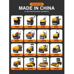 Hot-selling 3.5ton Compactor Road Roller Construction Machinery Vibratory